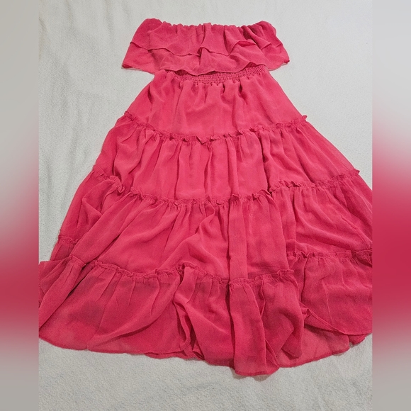 1. State Strapless Midi Dress in Juneberry - Picture 9 of 11